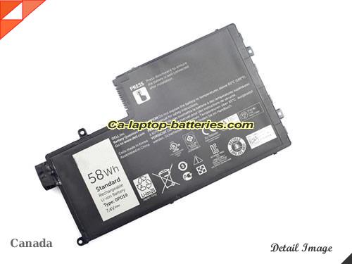  image 5 of DL011307-PRR13G01 Battery, Canada Li-ion Rechargeable 58Wh DELL DL011307-PRR13G01 Batteries