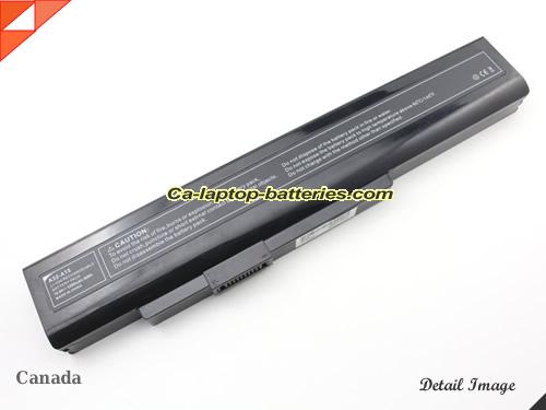  image 1 of MSI A6400 Replacement Battery 5200mAh, 56Wh  10.8V Black Li-ion