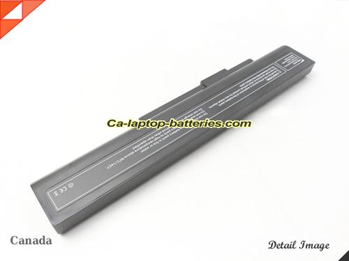  image 3 of MSI A6400 Replacement Battery 4400mAh, 63Wh  14.4V Black Li-ion