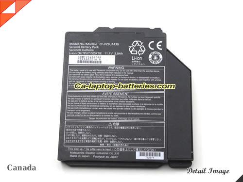  image 5 of Genuine PANASONIC CF-30F-K multi-media bay Battery For laptop 3.9Ah, 11.1V, Black , Li-ion