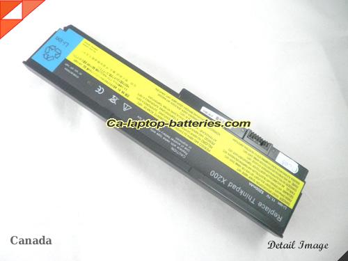  image 2 of LENOVO Thinkpad X200S-7465 Replacement Battery 5200mAh 10.8V Black Li-ion