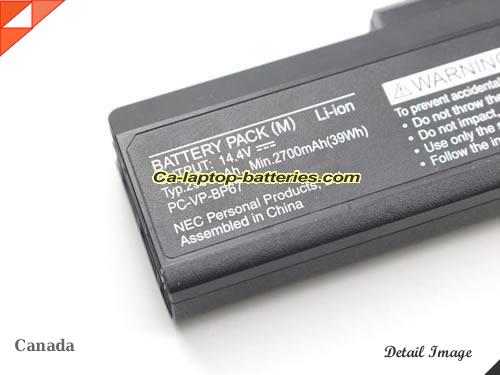  image 3 of Genuine NEC LaVie M PC-LM350VG6R Battery For laptop 2700mAh, 39Wh , 14.4V, Black , Li-ion