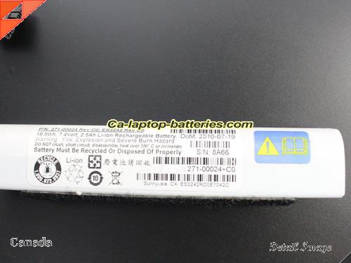  image 4 of 271-00024 Battery, Canada Li-ion Rechargeable 2500mAh, 18.5Wh  NETAPP 271-00024 Batteries