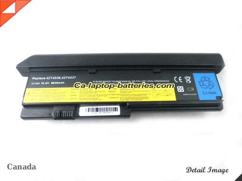 image 5 of IBM ThinkPad X200 7454 Replacement Battery 7800mAh 10.8V Black Li-ion