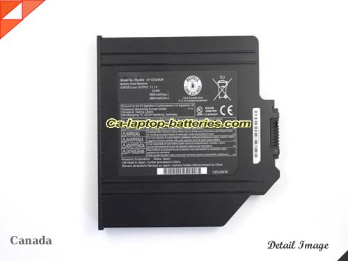  image 5 of Genuine PANASONIC Media Bay 2nd Battery For laptop 2960mAh, 32Wh , 11.1V, Black , Li-ion