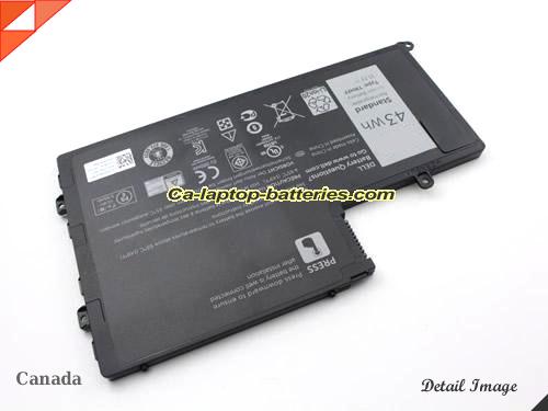  image 1 of Genuine DELL P38F001 Laptop Computer Battery 451-BBLX Li-ion 43Wh Black In Canada