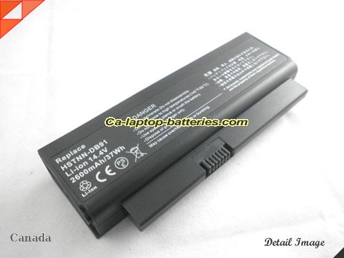  image 1 of Replacement HP HSTNN-XB92 Laptop Computer Battery 579320-001 Li-ion 2600mAh Black In Canada