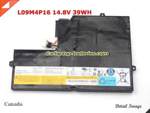  image 1 of Genuine LENOVO L09M4P16 Laptop Computer Battery 57Y6601 Li-ion 2600mAh, 39Wh Black In Canada