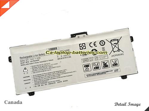  image 1 of Genuine SAMSUNG AA-PBUN4NP Laptop Computer Battery AAPBUN4NP Li-ion 3750mAh, 57Wh White In Canada
