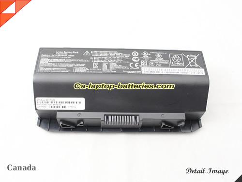  image 1 of Genuine ASUS A42G750 Laptop Computer Battery A42-G750 Li-ion 5900mAh, 88Wh Black In Canada