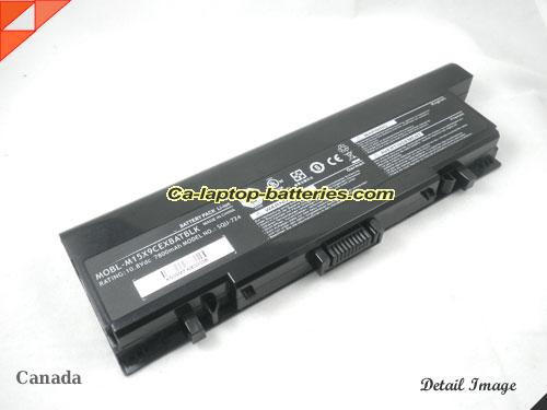  image 1 of Replacement DELL SQU-724 Laptop Computer Battery M15X6CPRIBABLK Li-ion 7800mAh Black In Canada