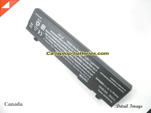  image 1 of Replacement UNIS 3E01 Laptop Computer Battery V2/3E02 Li-ion 6600mAh Black In Canada