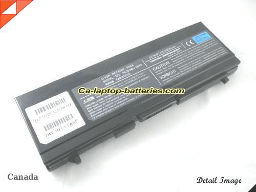  image 1 of Replacement TOSHIBA PA3288U-1BRS Laptop Computer Battery PABAS025 Li-ion 6300mAh Black In Canada