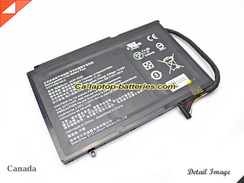  image 2 of Genuine RAZER 3ICP456102-2 Laptop Computer Battery RC300220 Li-ion 6160mAh, 70Wh Black In Canada