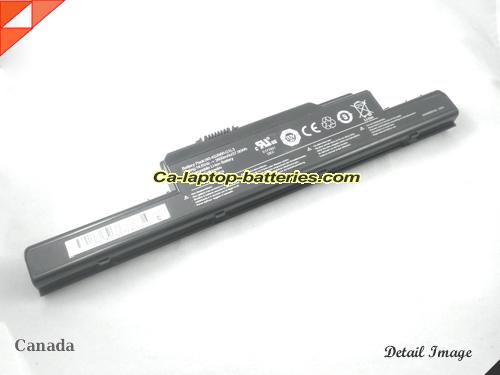  image 2 of Replacement UNIWILL I40-4S2600-G1L3 Laptop Computer Battery  Li-ion 2600mAh, 37.96Wh Black In Canada