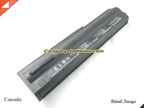  image 2 of Replacement CLEVO 87-M54GS-4D3A Laptop Computer Battery 87-M54GS-4D31 Li-ion 4400mAh Black In Canada