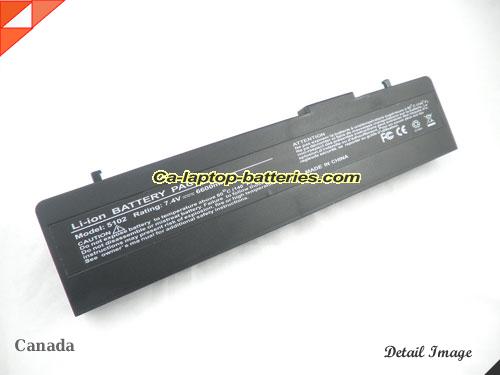  image 2 of Replacement NOTEBOOK 5102 Laptop Computer Battery  Li-ion 6600mAh Black In Canada