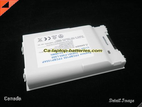  image 2 of Replacement FUJITSU S26391-F405-L600 Laptop Computer Battery FPCBP155 Li-ion 4400mAh White In Canada