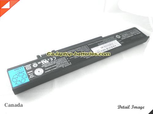  image 2 of Replacement GATEWAY 6501143 Laptop Computer Battery 12MSBG Li-ion 4800mAh Black In Canada
