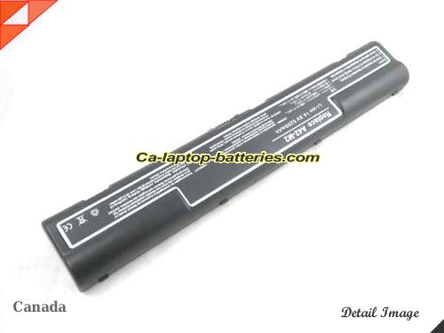  image 2 of Replacement ASUS A65 Laptop Computer Battery 70-N6A1B1100 Li-ion 4400mAh Black In Canada
