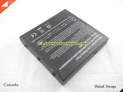  image 2 of Replacement MITAC BL-4240G131/P Laptop Computer Battery 441684400001 Li-ion 4400mAh Black In Canada