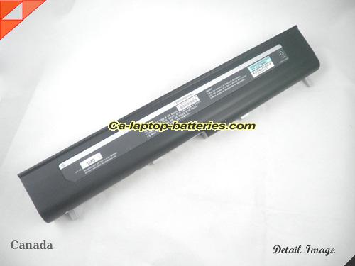  image 2 of Replacement AIGO MSL-442675900001 Laptop Computer Battery 4CGR18650A2 Li-ion 5200mAh Black and Sliver In Canada