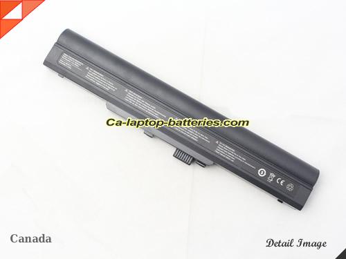  image 2 of Genuine HASEE S20-4S4400-B1B1 Laptop Computer Battery 4S4400 Li-ion 4400mAh Black In Canada