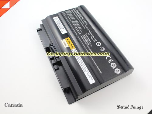  image 2 of Replacement CLEVO 6-87-P180S-4271 Laptop Computer Battery P180HMBAT-3 Li-ion 5900mAh, 89.21Wh Black In Canada