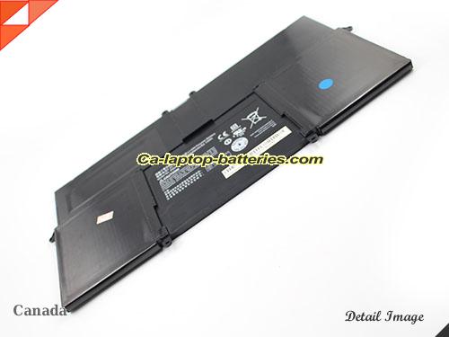  image 2 of Genuine HASEE SQU1210 Laptop Computer Battery SQU-1210 Li-ion 12450mAh, 92.13Wh Black In Canada