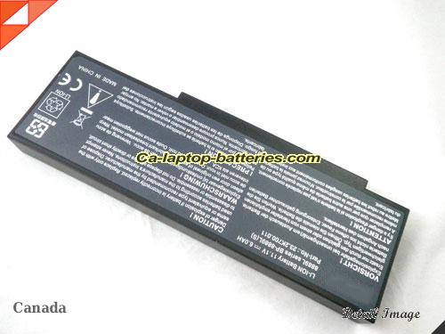  image 2 of Replacement MITAC 442677000005 Laptop Computer Battery 7018440000 Li-ion 6600mAh Black In Canada