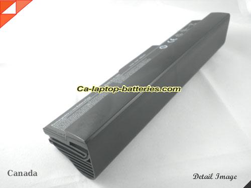  image 2 of Replacement ASUS 90-OA001B9000 Laptop Computer Battery A31-1005 Li-ion 6600mAh Black In Canada