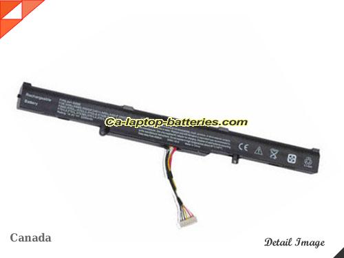  image 2 of Replacement ASUS A41X550E Laptop Computer Battery A41-X550E Li-ion 2200mAh Black In Canada