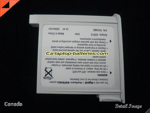  image 3 of Genuine SIMPLO F010482 Laptop Computer Battery 42012 Li-ion 2000mAh white In Canada