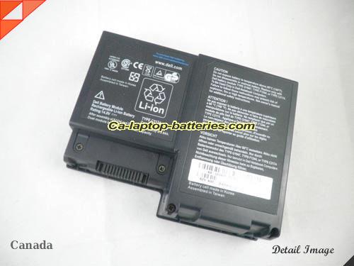  image 3 of Genuine DELL C2174 Laptop Computer Battery H5559 Li-ion 8800mAh Black In Canada