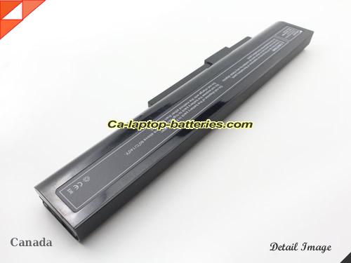  image 3 of Replacement MSI A32-A15 Laptop Computer Battery A41-A15 Li-ion 5200mAh, 56Wh Black In Canada