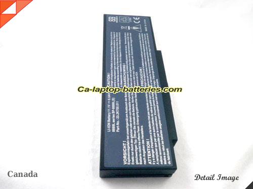  image 3 of Replacement MITAC 442677000005 Laptop Computer Battery 7018440000 Li-ion 6600mAh Black In Canada