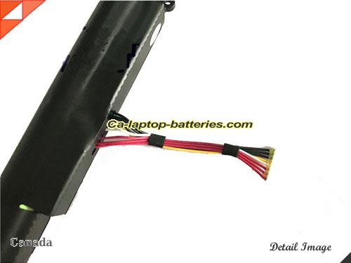  image 3 of Replacement ASUS A41X550E Laptop Computer Battery A41-X550E Li-ion 2200mAh Black In Canada