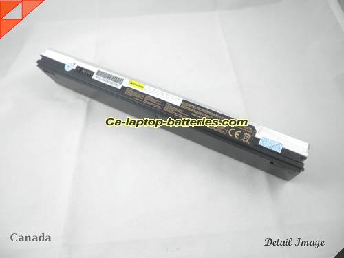  image 4 of Replacement CLEVO 6-87-M810S-4ZC2 Laptop Computer Battery 6-87-M815S-42A Li-ion 3500mAh, 26.27Wh Black and Sliver In Canada
