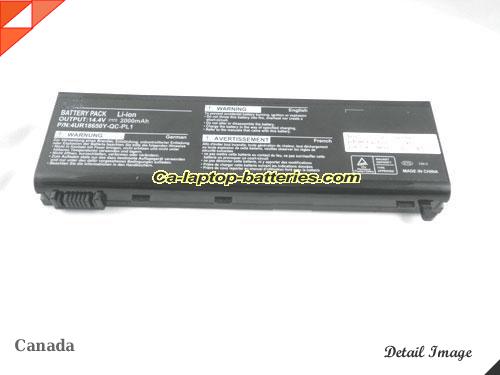  image 4 of Replacement LG SQU-702 Laptop Computer Battery 916C7030F Li-ion 2400mAh Black In Canada