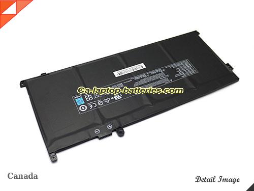  image 4 of Genuine CLEVO PLIDB-00-15-4S1P-0 Laptop Computer Battery  Li-ion 4830mAh, 73.41Wh  In Canada