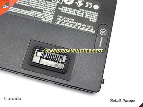  image 4 of Genuine XPLORE 2ICP7/44/125-2 Laptop Computer Battery BTY023B0023 Li-ion 8000mAh, 59.2Wh  In Canada