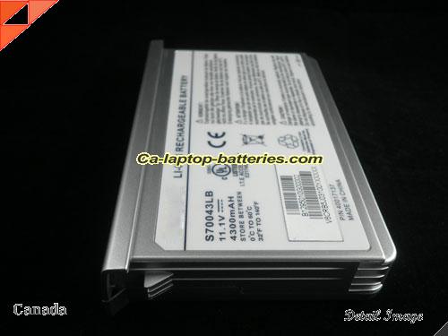  image 4 of Replacement CELXPERT S70043LB Laptop Computer Battery 40017137 Li-ion 4300mAh Silver In Canada