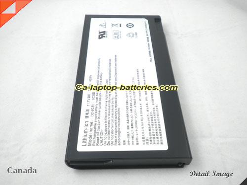  image 4 of Replacement AVERATEC 23+050520+01 Laptop Computer Battery 23+050520+11 Li-ion 3800mAh Black In Canada
