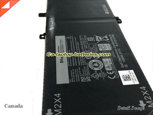  image 4 of Genuine DELL 62MJV Laptop Computer Battery 1P6KD Li-ion 7260mAh, 84Wh Black In Canada