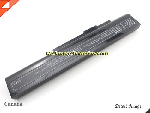  image 4 of Replacement MSI A32-A15 Laptop Computer Battery A41-A15 Li-ion 5200mAh, 56Wh Black In Canada