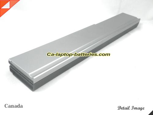 image 4 of Replacement MSI MS10xx Laptop Computer Battery MS 1029 Li-ion 4400mAh 1 side Sliver and 1 side black In Canada