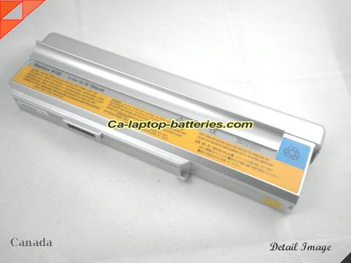  image 4 of Replacement LENOVO ASM 42T5213 Laptop Computer Battery ASM 92P1187 Li-ion 6600mAh Silver In Canada
