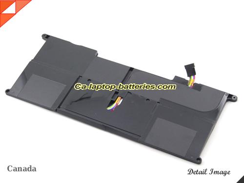  image 4 of Replacement ASUS C23-UX21 Laptop Computer Battery C23UX21 Li-ion 4800mAh, 35Wh Black In Canada