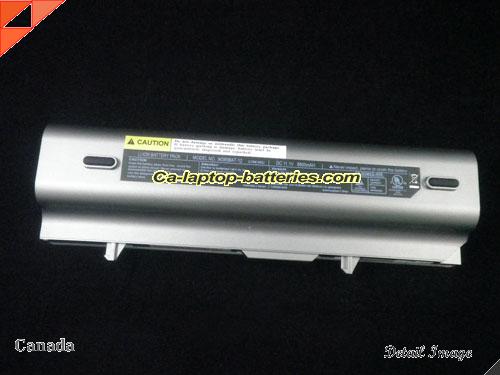  image 5 of Replacement CLEVO M360BAT-12 Laptop Computer Battery 87-M308S-4C5 Li-ion 8800mAh Grey In Canada
