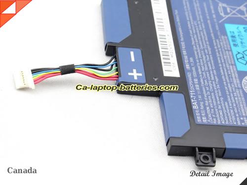  image 5 of Genuine ACER BAT-711 Laptop Computer Battery BT.00203.005 Li-ion 1530mAh Black In Canada